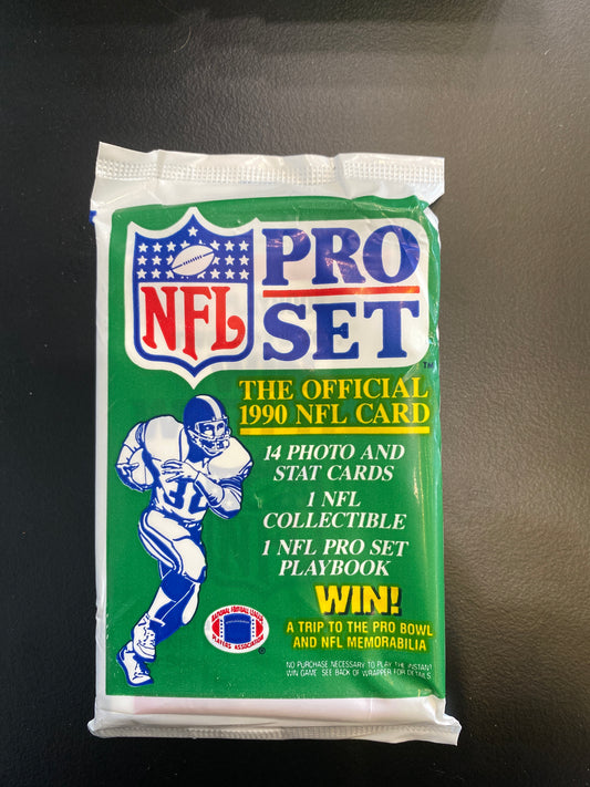 1990 NFL Pro Set Single Pack