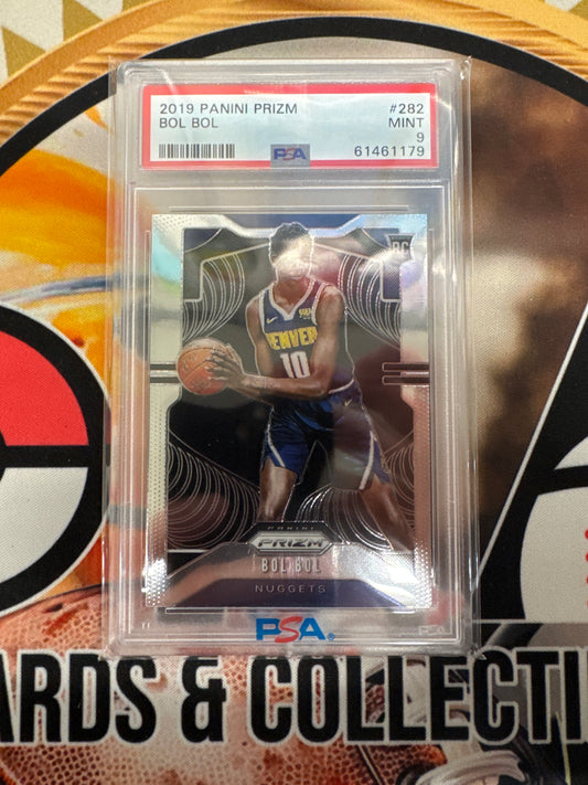 2019 Panini Prizm NBA Bol Bol Rookie PSA 9