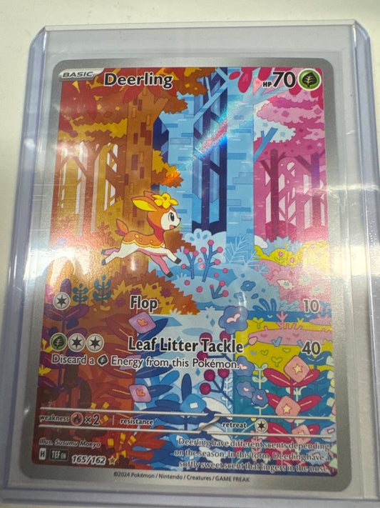 Pokemon Deerling 165/162 Temporal Forces