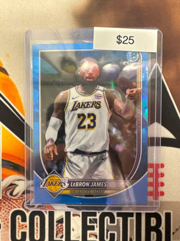 2025-26 Bowman Chrome Basketball Sapphire LeBron James Base