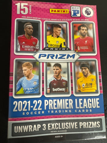 2021-22 Prizm Soccer Premier League hanger