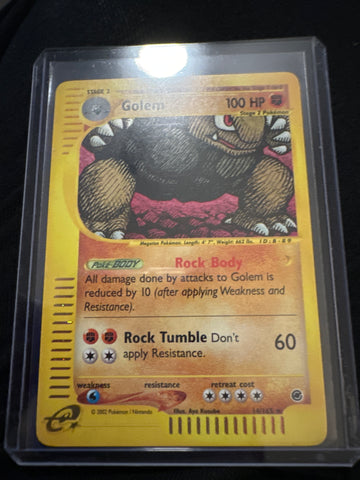 Pokémon Golem Holo Expedition 14/165