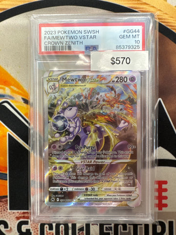 Pokemon Mewtwo Vstar GG44/GG70 PSA 10