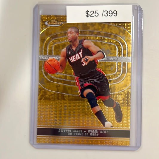 2006 Topps Finest Dwayne Wade /399 DW14