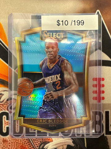 2015-16 Panini Select NBA Eric Bledsoe Die Cut Light Blue Prizm /199