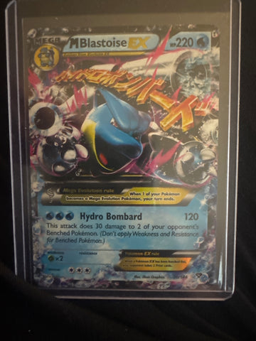 Pokémon M Blastoise EX XY Base 30/146 LP