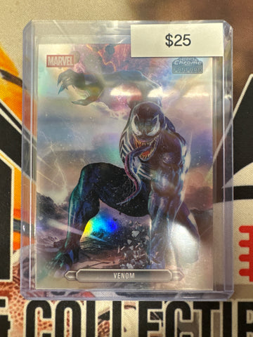 2026 Topps Chrome Marvel Venom FanFare Card SP