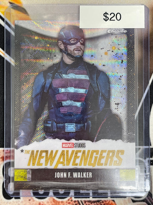 2025 Topps Chrome Marvel Studios John F. Walker The New Avengers