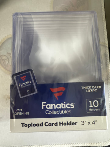 Fanatics 197pt 197 point topload