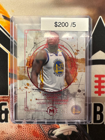 2026 Topps Motif Basketball Draymond Green Red Refractor /5