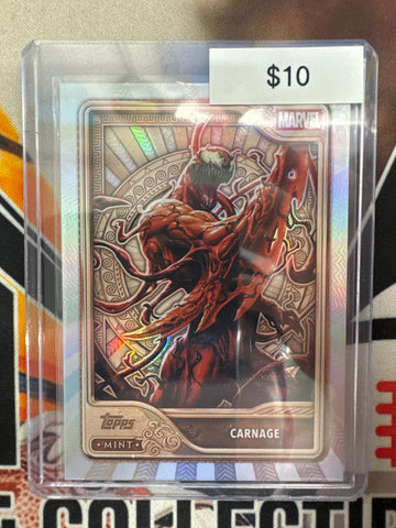 2026 Topps Marvel Mint Carnage Bronze Card Refractor