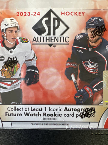 2023-24 Upper Deck SP Authentic NHL hobby