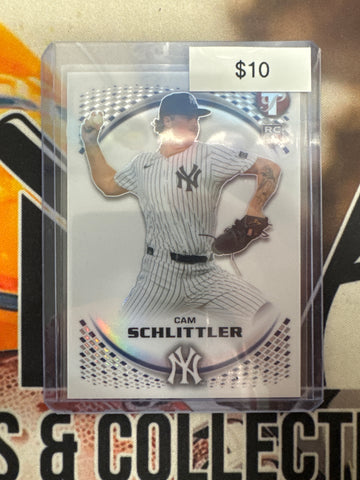 2026 Topps Pristine MLB Cam Schlittler Rookie Refractor