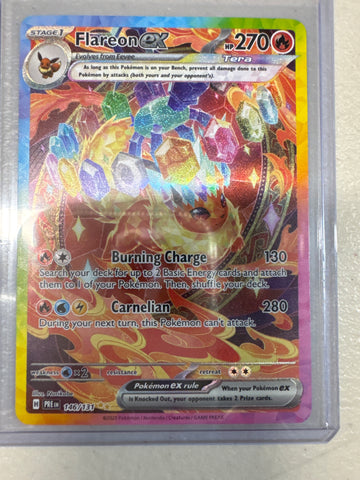 Pokemon Flareon ex 146/131 Prismatic Evolutions