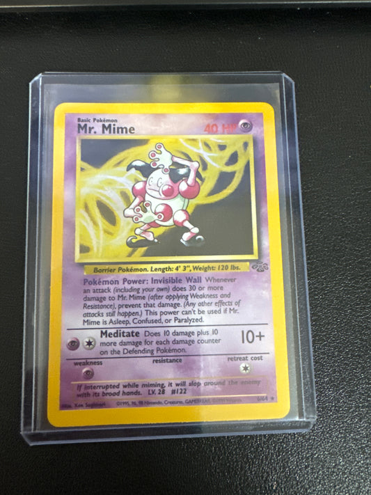 Pokemon Mr. Mime holo 6/64 jungle