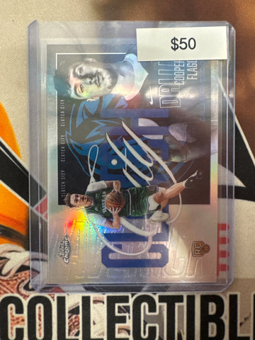2026 Topps Chrome NBA Update Cooper Flagg Rookie Clutch City Refractor