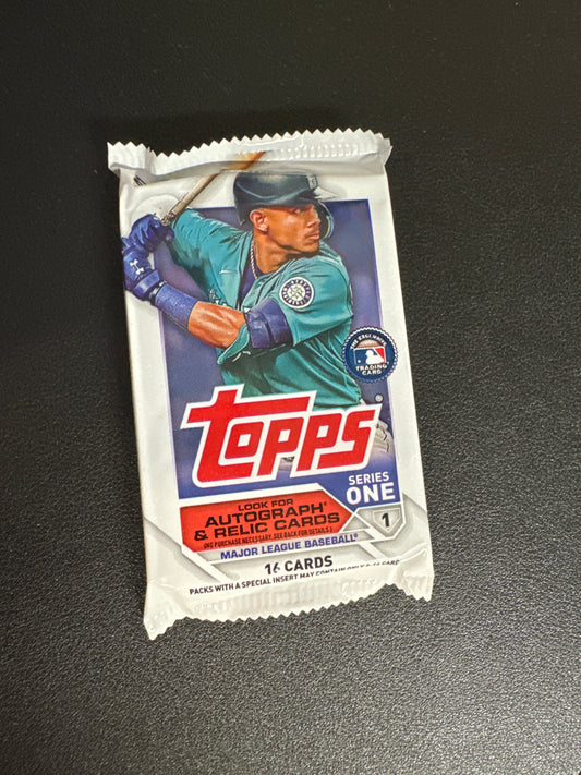 2023 Topps Series One 1 pack