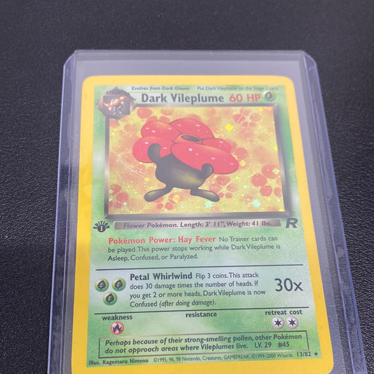 Pokémon Dark Vileplume Holo 1st Edition