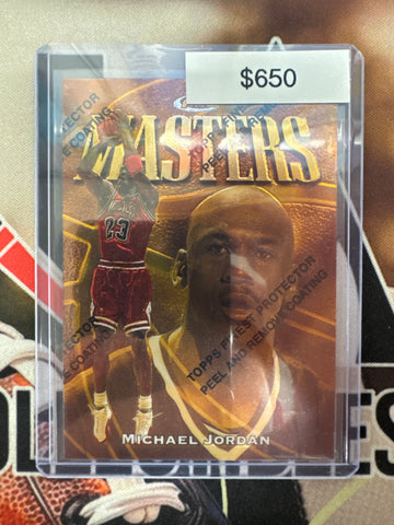 1997-98 Topps Finest NBA Michael Jordan Masters Gold W/Protective Coating