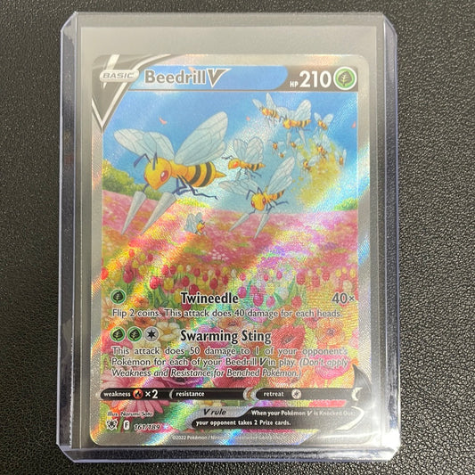 Pokémon Beedrill V Alternate Full Art (Astral Radiance) 161/189