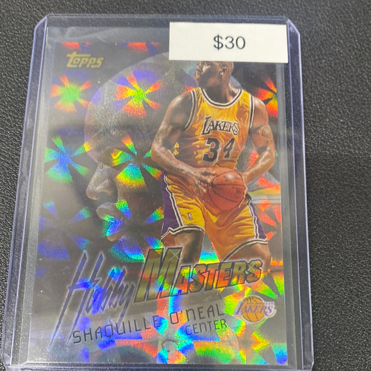 1996 Topps Shaquille O’Neal Hobby Masters