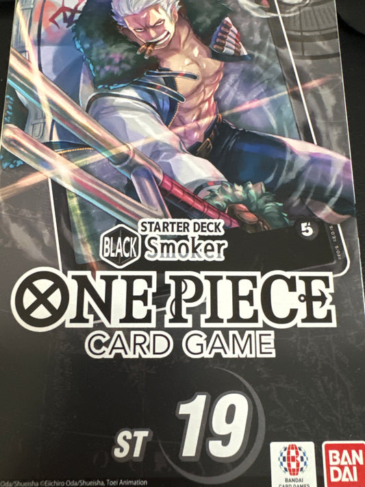 One Piece Starter deck Black Smoker ST19