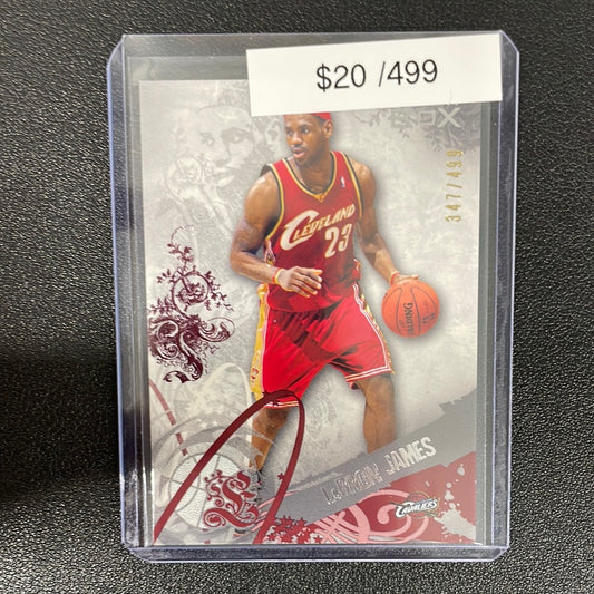 2007 NBA LeBron James Topps Luxury Box /499