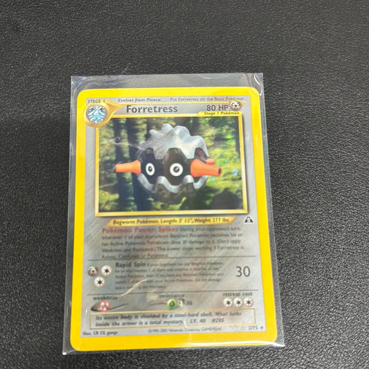 Pokemon Forretress holo 2/75 Neo Discovery