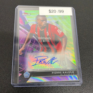 2022 Topps Finest Pierre Kalulu auto /99