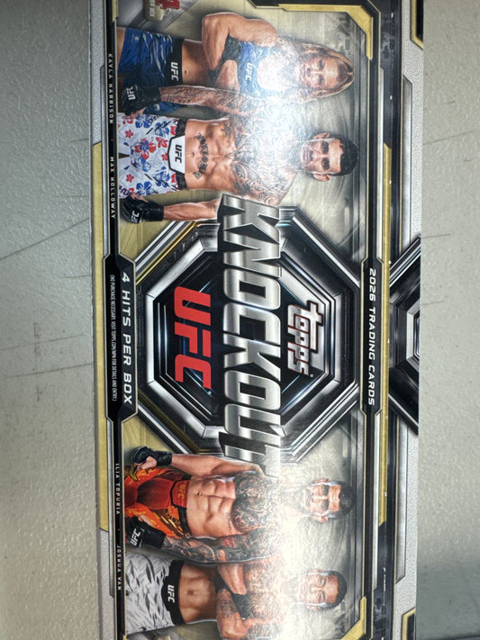 2026 Topps Knockout UFC hobby