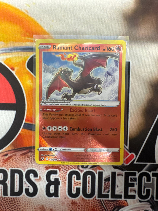 Pokémon Radiant Charizard 020/159 Crown Zenith