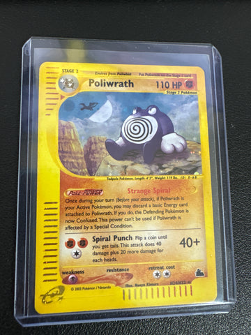 Pokemon Poliwrath holo H24/H32 Skyridge