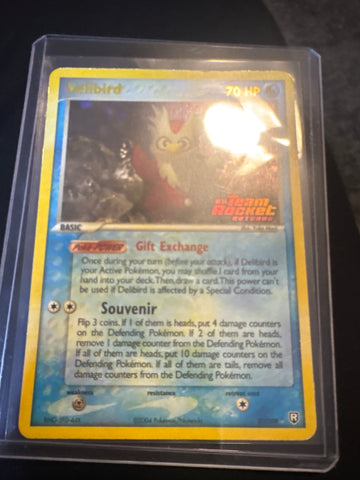 Pokemon Delibird 21/109 Team Rocket Returns reverse holo DM