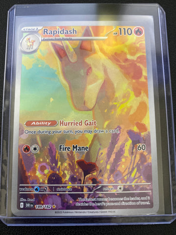 Pokémon Rapidash 189/182 Destined Rivals