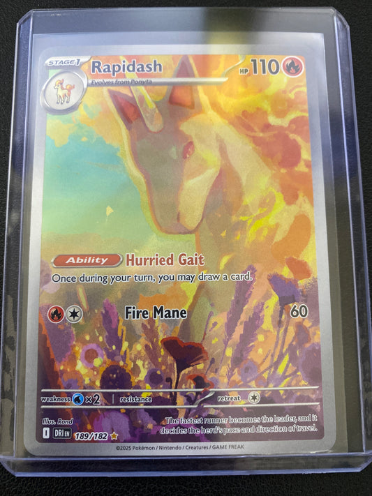 Pokémon Rapidash 189/182 Destined Rivals