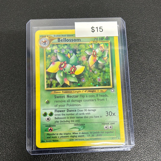 Pokémon Neo Genesis Bellossom Holo 3/111