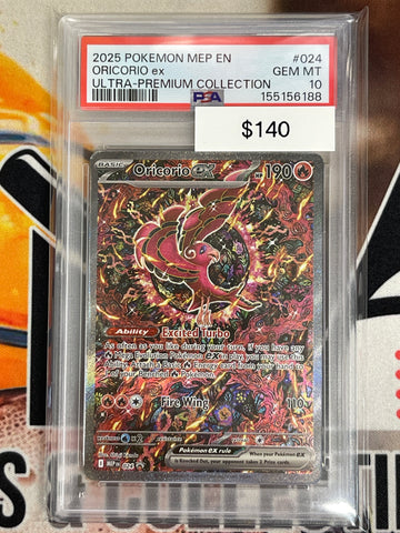 Pokémon Oricorio ex Special Illustration Promo MEP 024 PSA 10