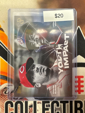 2026 Topps Dynamic Duals MLB Chase Burns & James Wood Youth Impact