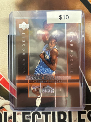 2003-04 Upper Deck Basketball Carmelo Anthony Star Rookie