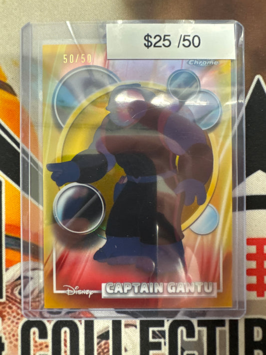 2026 Topps Chrome Disney Captain Gantu Gold Refractor /50
