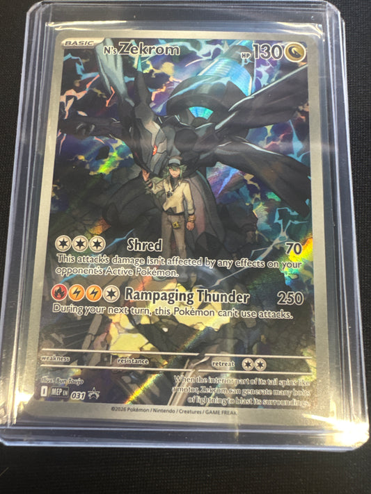 Pokemon N’s Zekrom MEP 031 promo
