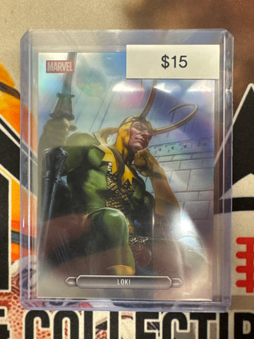 2026 Topps Chrome Marvel Loki FanFare Card SP