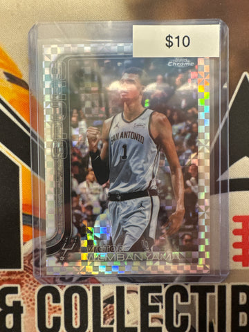 2026 Topps Chrome NBA Update Victor Wembanyama X-Fractor