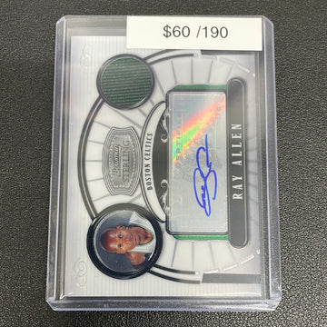 2008 Topps Bowman Sterling Ray Allen Patch Auto /190