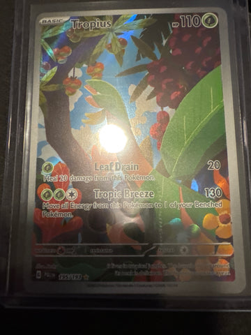 Pokemon Tropius 195/193 Paldea Evolved