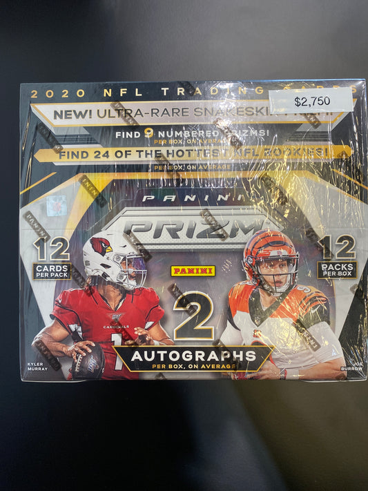 2020 Panini PRIZM NFL Hobby Box