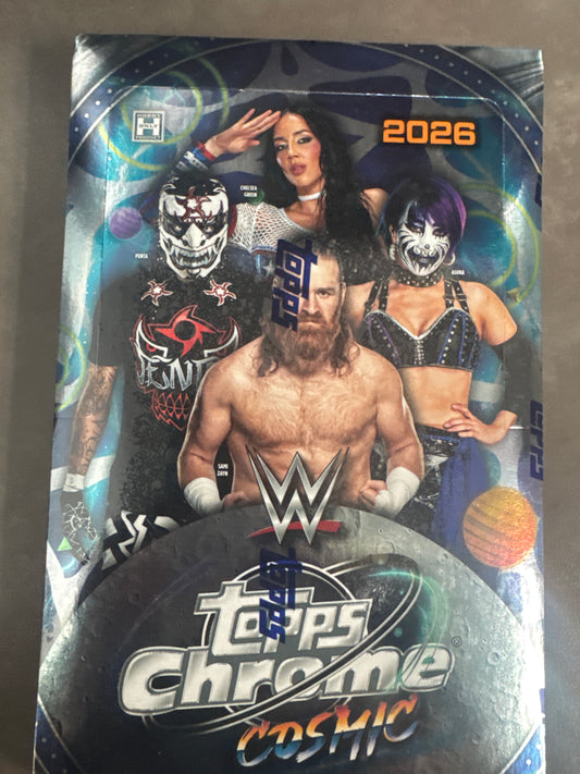 2026 Topps Chrome Cosmic WWE hobby