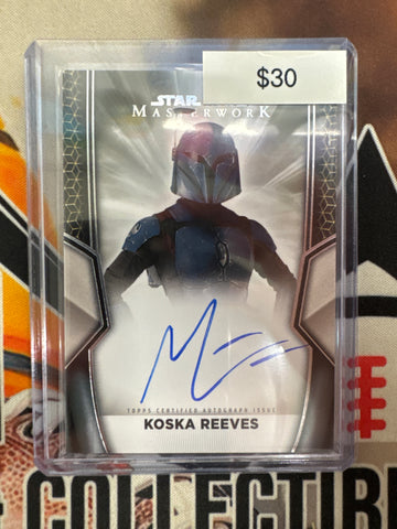 2025 Topps Star Wars Masterwork Mercedes Varnado As Koska Reeves Autograph