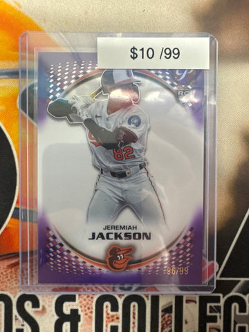 2026 Topps Pristine MLB Jeremiah Jackson Purple Refractor /99
