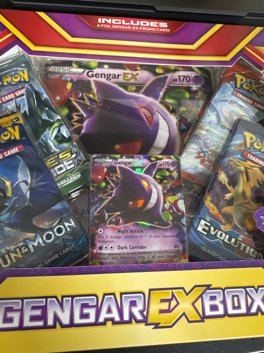 Pokemon Gengar EX box